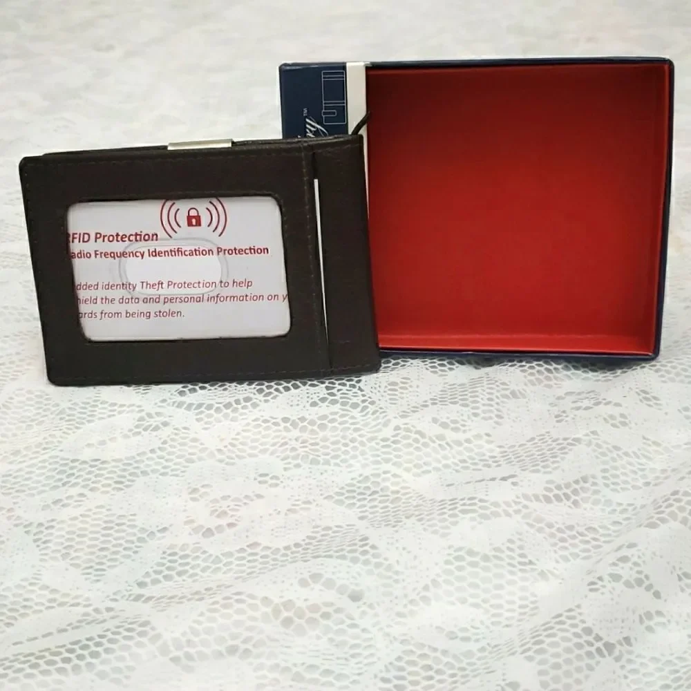 English Laundry Money Clip Wallet New